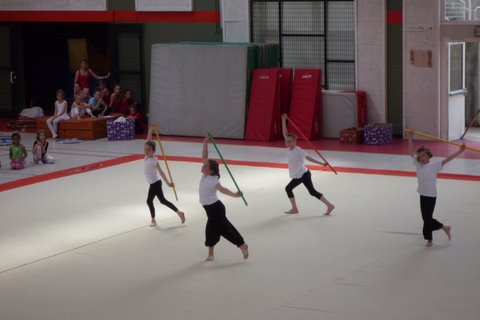 Juin 2009 : gala de GRS et fête de fin d'année