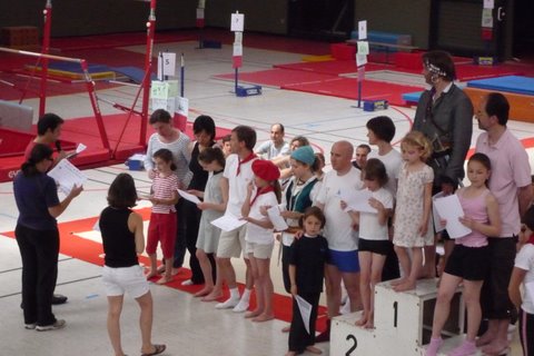 Juin 2009 : gala de GRS et fête de fin d'année